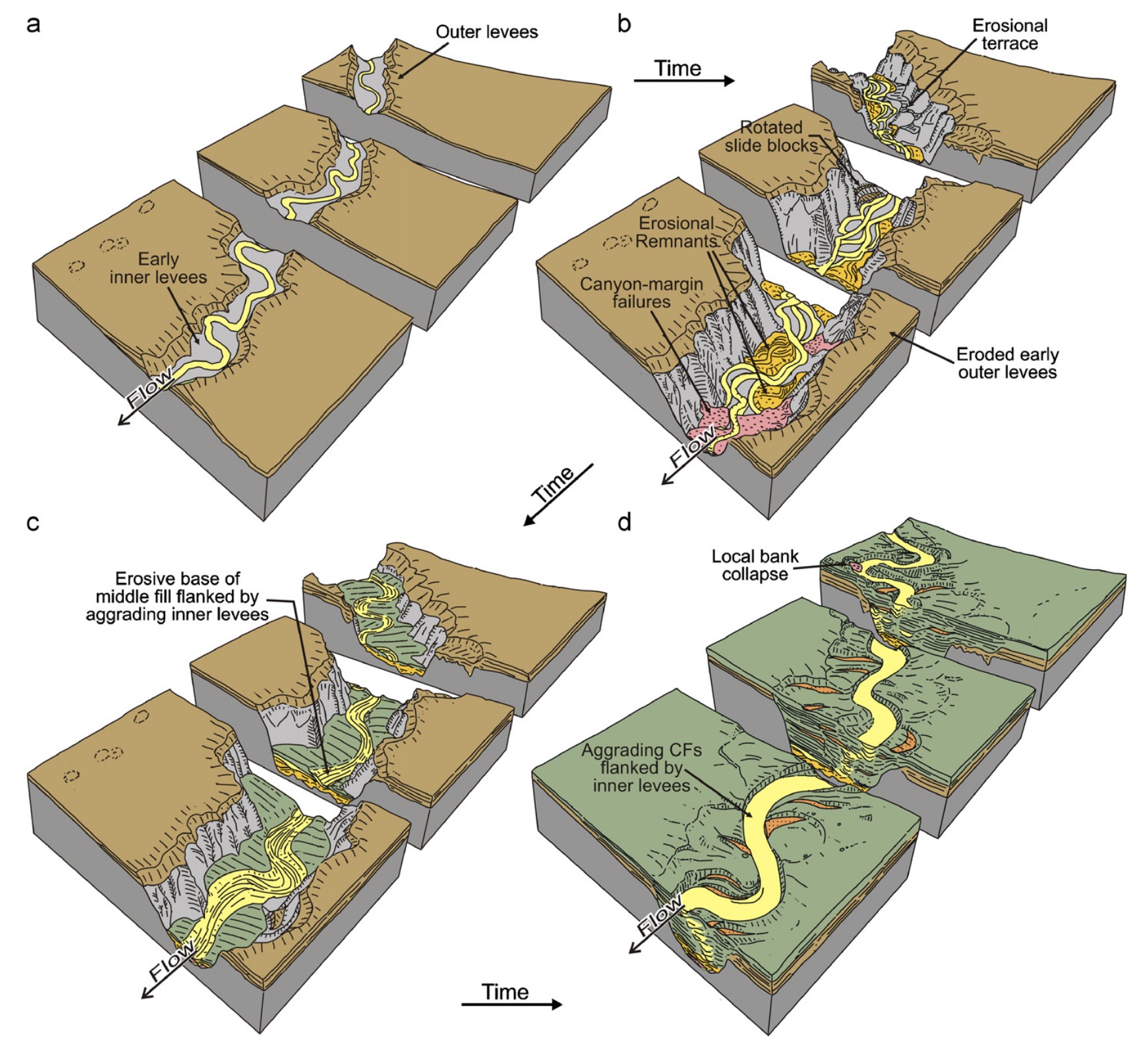 Migration–aggradation history and 3-D seismic geomorphology of submarine channels in the Pleistocene Benin-major Canyon, western Niger Delta slope