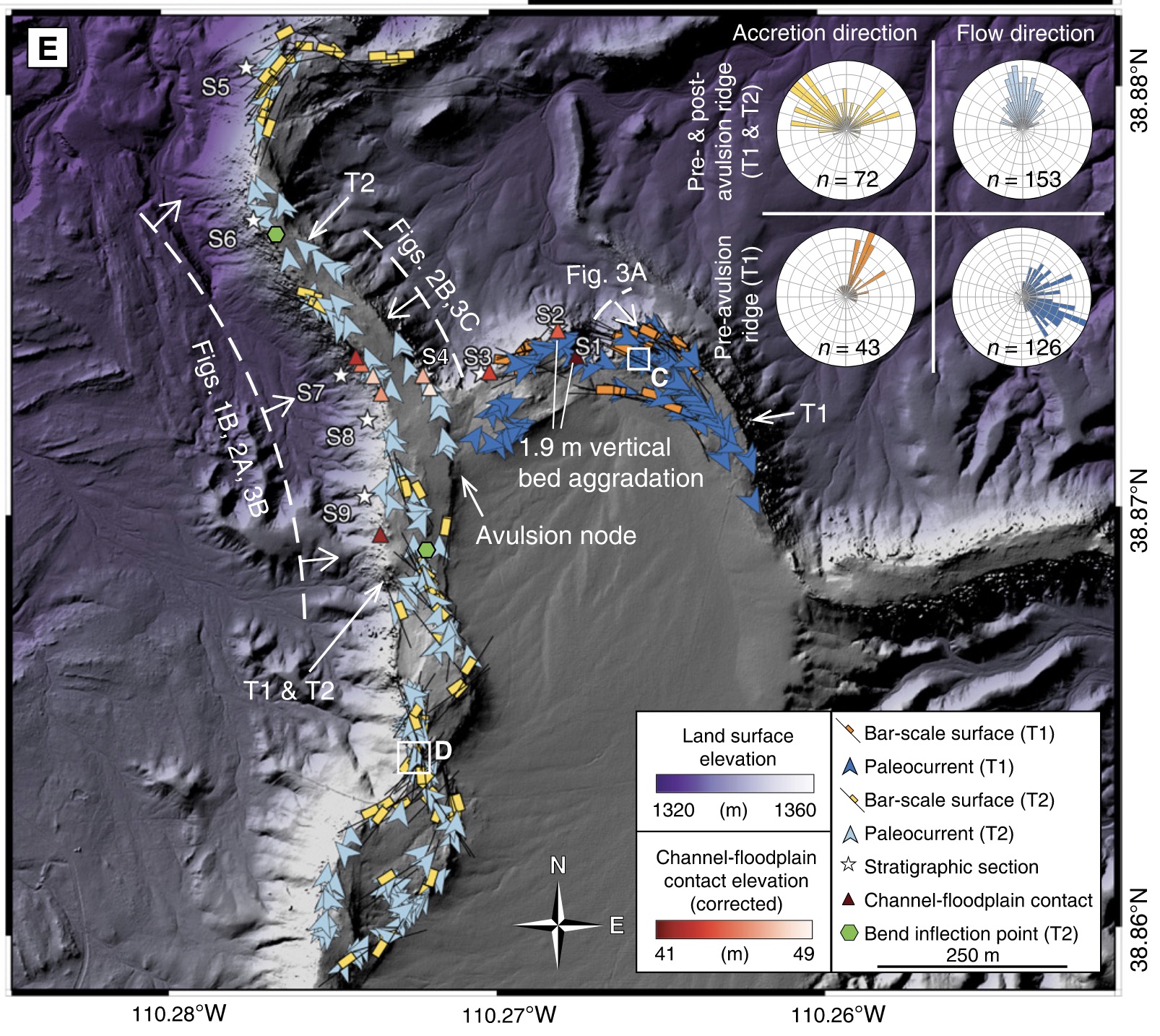 Three-dimensional anatomy of a Cretaceous river avulsion